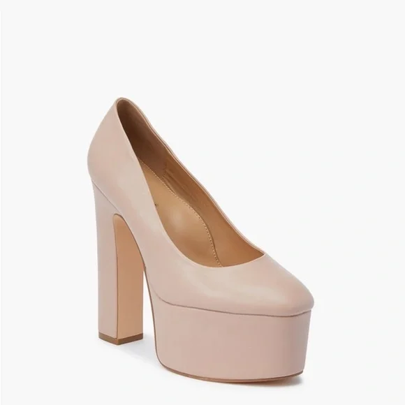 SHOE DAZZLE Women’s Perry Extreme Ankle Platform Pump Chunky Heels Shoes Size 9 - Picture 4 of 13